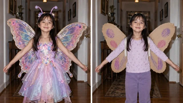 Synthetic fiction demo: butterfly costume apology stages for sorry i lied ai